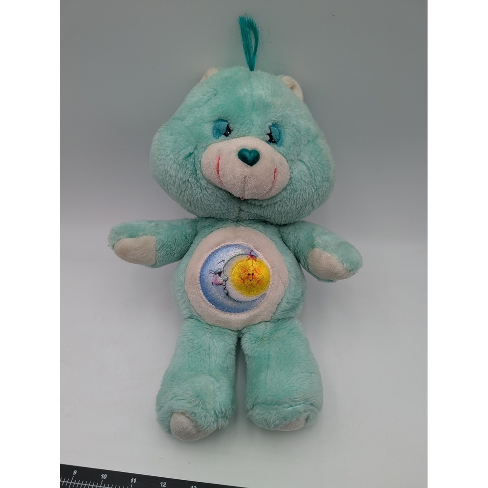 Kenner Care Bears Bedtime Bear Plush Vintage 1983 13 Inch Stuffed Animal Toy